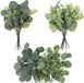 Unyqoos® Set van 24 takken eucalyptus kunst