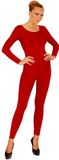 Widmann Unicolor Body Volwassen Lang Rood Vrouw XL Carnaval kostuum Verkleedkleding