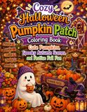 Cozy Halloween Pumpkin Patch Coloring Book