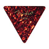 Fender 098-0355-700 355 Vorm Picks, 12 Tellen, Shell, Dun