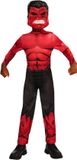 Rubies Red Hulk Kinderkostuum - Maat 7-8 Jaar