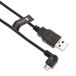 Keple 1M rechte hoek Micro USB datakabel en oplaadkabel Compatibel met Tom Tom VIA 1535/1605 / 135/120 / 125/130 / 135