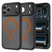 Spigen Ultra Hybrid MagFit Frost Black Orange Hoesje voor Apple iPhone 18 Pro Max / 17 Pro Max