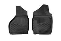 3D Element 3D rubberen matten DODGE Ram 2500/3500 Reg Cab Full Length Console 2012-2018 pick-up USA 2 stuks