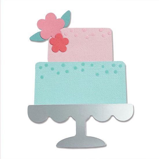 Sizzix Bigz Snijmal - Celebration Cake