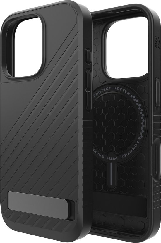 ZAGG - Denali Snap Mag KS iPhone 16 Pro Hoesje - zwart