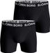 Björn Borg Cotton Stretch Boxershort Heren Zwart - 2 stuks