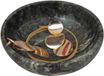 CraftsOfEgypt Echt Marmeren Sieradenschaaltje, Ringhouder, Decoratief Sleutelschaaltje, Huwelijkscadeau, Kaptafeltje