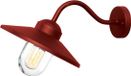 Elstead Lighting Klampenborg LED Wand Buitenlamp | E27 | 60W | IP44 | Dimbaar | Oxide Red