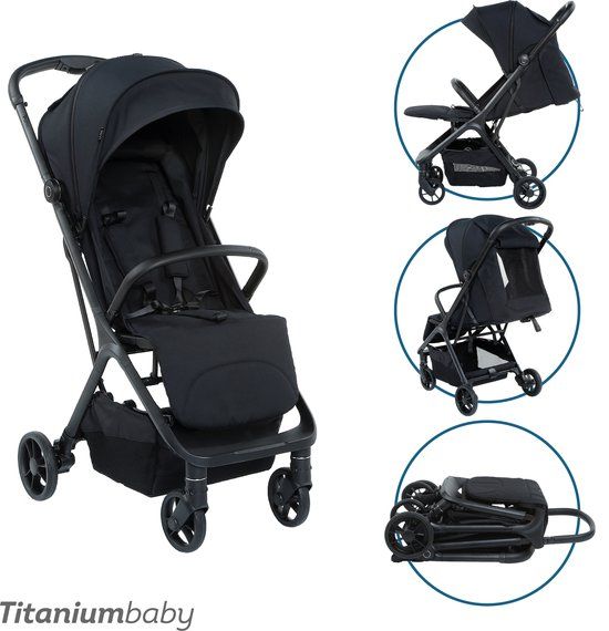 Titaniumbaby Buggy Pulse Charcoal Black