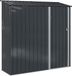 vidaXL Abri de jardin en métal anthracite 203,5 x 73 x 200 cm