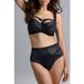 Marlies Dekkers Wing Power Black And Grey Balcony Bra 70B
