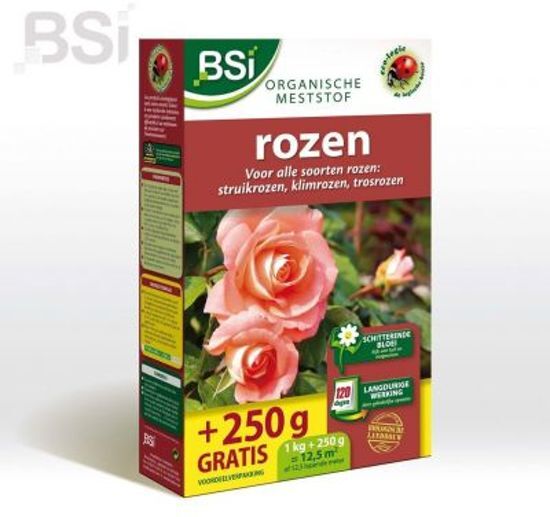 Bsi Meststof Bio Rozen 1,25 KG