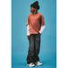 NAME IT KIDS longsleeve met tekst - roodbruin