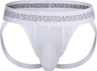 SUKREW Jockstrap White - MAAT XXL