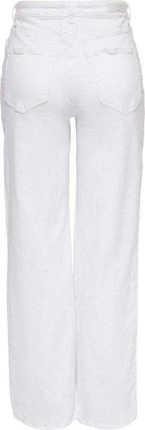 ONLJUICY HW WIDE LEG DNM REA NOOS - White - Women