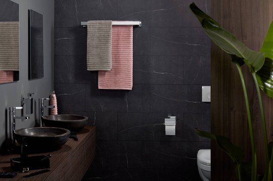 Haceka Edge Toiletrolhouder met klep chroom | 1208678