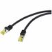 Renkforce RF-4995164 Netwerkkabel Zwart 5 m Cat6e S/FTP (S-STP) Rond