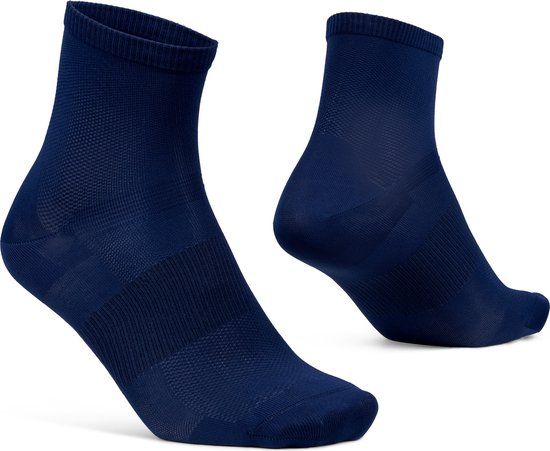 GripGrab Airflow Lightweight Zomer Fietssokken - Navy Blauw - Maat S (38-41)