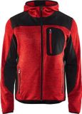 Blåkläder Gebreid vest met softshell 4930-2117 - Mannen - Navy/Geel - L