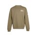 Brunotti katoenen outdoor sweater met backprint - groen/wit