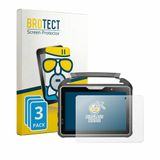 BROTECT - Screenprotector voor DT Research DT302RP - Folie Beschermfolie Beschermglas matte 3 Stuks