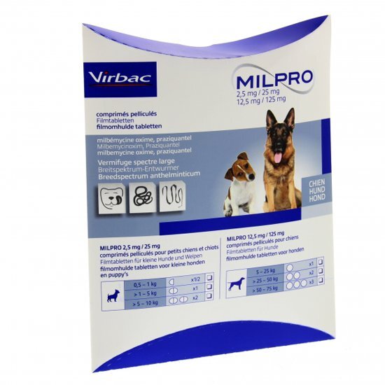 Milpro Grote Hond 4 tabl