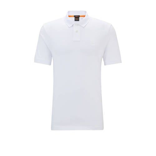 BOSS Passenger Polo Shirt with Logo - White