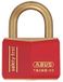 ABUS T84MB hangslot met 2 sleutels Rood