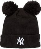 New Era Wmns Double Pom Beanie New York Yankees Hat