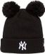 New Era Wmns Double Pom Beanie New York Yankees Hat