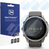 3MK FlexibleGlass Screen Protector for Garmin Fenix 9 Pro Solar 51mm, 3 Pack