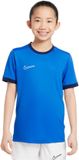 Nike Dri-fit Academy 25 T-shirt Blauw 5-6 Jaar Jongens/Meisjes