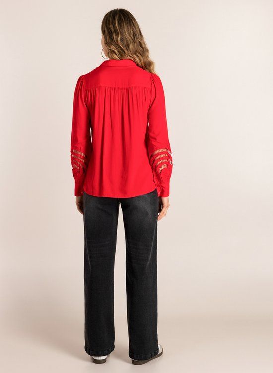 IVY BEAU Sanny Tops - Red - maat 40