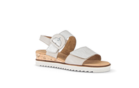 Gabor Leren Dames Sandalen - Wit - 41.5