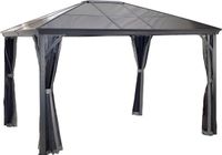 Sojag Pavillon Verona, 10x14, anthracite, 298 x 423 x 261 cm (L x W x H), aluminium