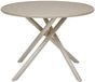 Hespéride Nebullia Ronde Tuintafel voor 4 personen van aluminium