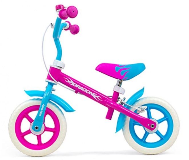 Milly Mally Dragon Braked Balance Bike - 2021 Model - 5901761124835