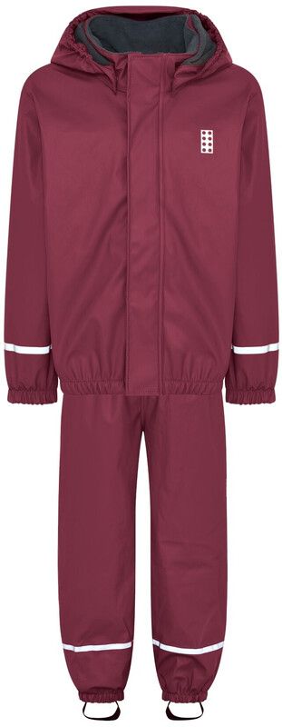 LEGO Wear Lwjori 741 Regen Set Kinderen - Rood - Maat 110 - 2022 Jumpsuits