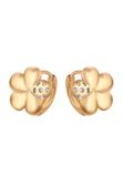 Gaya Rose Gold Bangle Earrings