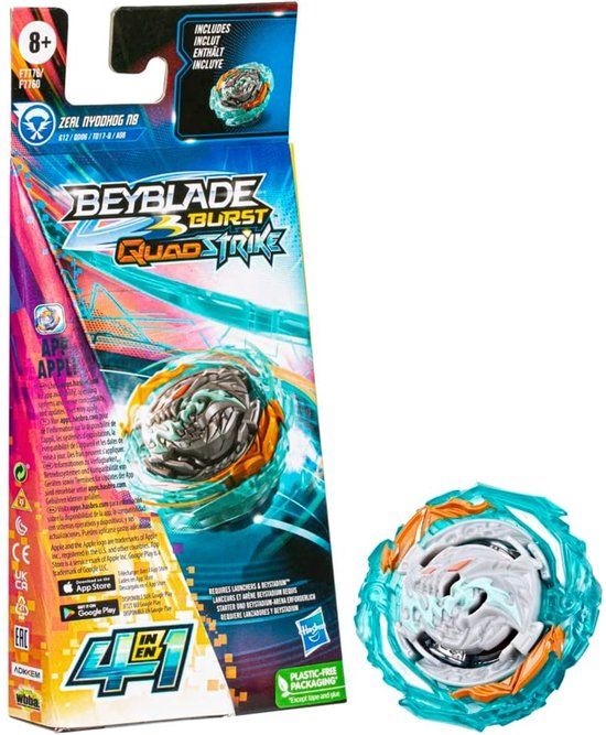 Beyblade Quad Strike Zeal Nyddhog - Tol