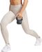 Adidas Performance Hyperglam Full-Length Emboss Legging - Dames - Beige