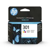 HP 301 Inktcartridge Cyaan, Geel, Magenta, 3 kleuren Standaard Capaciteit (CH562EE) origineel van HP
