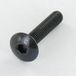 Vis Poelier M8x40 Clé De 5 Hc5 Acier Zingué Noir-400 Pièces