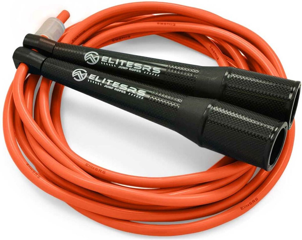 Elite SRS EliteSRS Spark - speed rope (orange) - 10ft (305cm) - Nylon coated ?2.4mm cable - springtouw