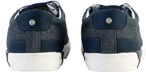 Redskins Forman-sneakers met veters blauw heren lage sneakers canvas rubber textiel