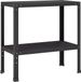 vidaXL - Planttafel - 60 x 40 x 80 cm - Gepoedercoat staal - Zwart