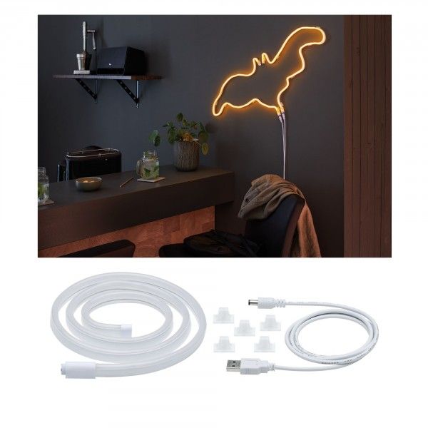 Paulmann Neon Colorflex USB-strip oranje 1m