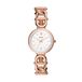 Fossil Carlie Drie Hand Blush Lederen Horloge, ES4484, Meerkleurig, Eén maat