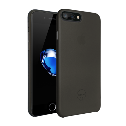 Ozaki O!coat 0.4 Jelly iPhone 7 Plus Zwart